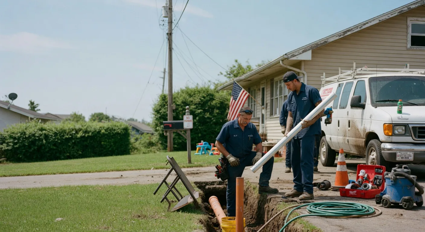 Sewer Line Inspection in Huntsburg, OH